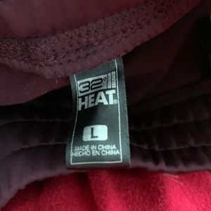 32 degrees heat brand size large drawstring sweatpants